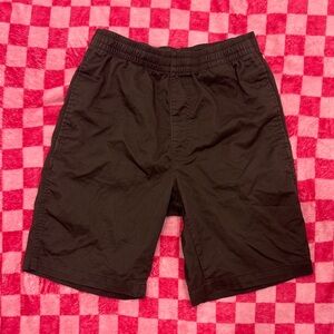 Uniqlo Brown Elastic Waist Shorts